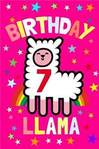 Birthday Llama 7