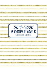 2019-2020, 18 Month Planner