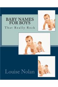 Baby Names for Boys That Really Rock (2014)