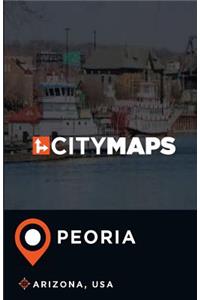 City Maps Peoria Arizona, USA