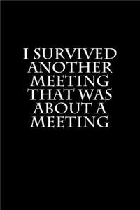 I Survived Another Meeting That Was About a Meeting