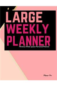 Minimus Large Weekly Planner
