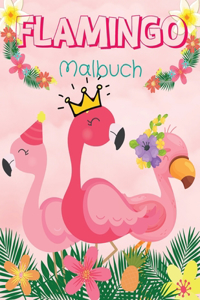 Flamingo Malbuch
