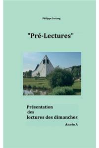 Pré-lectures A