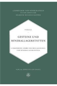 Gesteine Und Minerallagerstätten