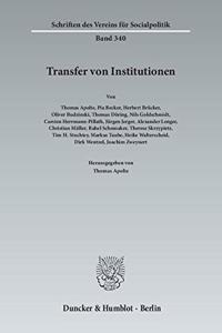 Transfer Von Institutionen