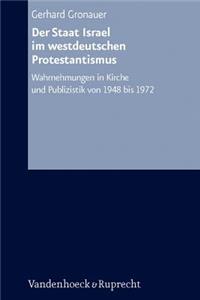 Der Staat Israel Im Westdeutschen Protestantismus