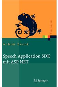 Speech Application SDK Mit ASP.NET