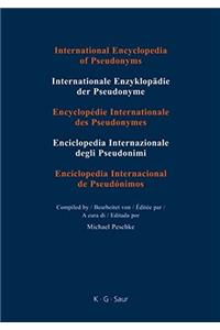 International Encyclopedia of Pseudonyms: Pt. 2, v. 12