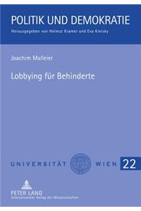 Lobbying Fuer Behinderte