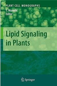 Lipid Signaling in Plants