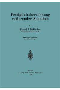 Festigkeitsberechnung Rotierender Scheiben