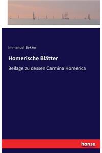 Homerische Blätter