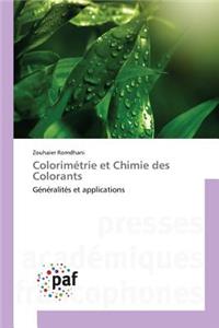 Colorimétrie Et Chimie Des Colorants