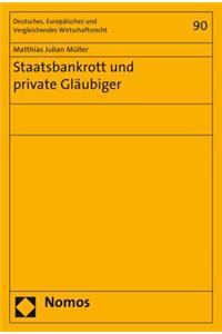 Staatsbankrott Und Private Glaubiger