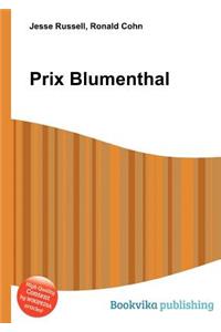 Prix Blumenthal