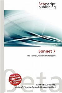 Sonnet 7