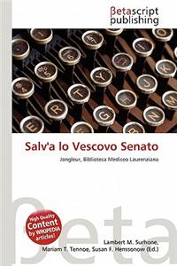 Salv'a Lo Vescovo Senato