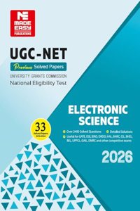 UGC-NET 2026: Electronic Science Previous Solved Papers