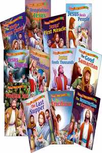 Bible Story Book - New Testament | Pack Of 12 Books