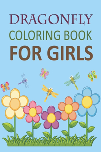 Dragonfly Coloring Book For Girls