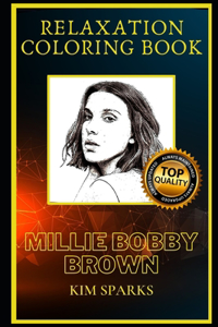Millie Bobby Brown Relaxation Coloring Book