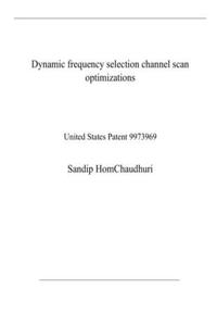 Dynamic frequency selection channel scan optimizations