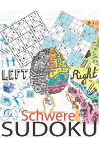 Schwere Sudoku für Erwachsene und Experten