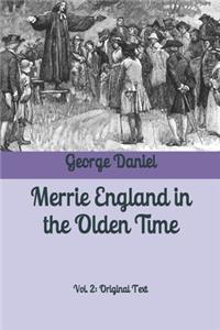 Merrie England in the Olden Time