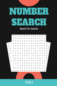 Number Search Book For Adults VOL1