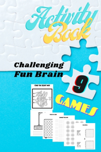 Activity Book Challenging Fun Brain
