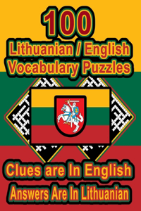100 Lithuanian/English Vocabulary Puzzles