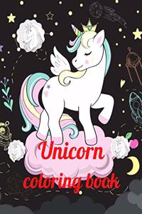 Unicorn coloring book