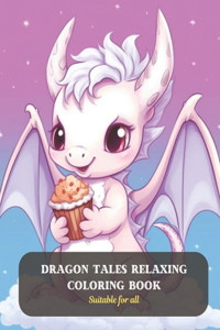 DRAGON TALES Relaxing Coloring Book