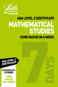 AQA Level 3 Certificate Mathematical Studies: In a Week
