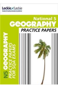 National 5 Geography Practice Papers for SQA Exams
