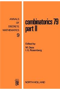 Combinatorics 79. Part II