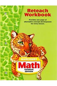 Math Georgia Reteach Workbook, Grade 5