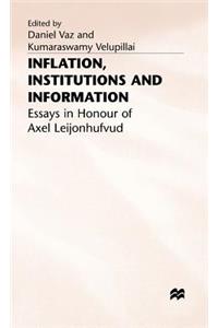 Inflation Institutions and Information