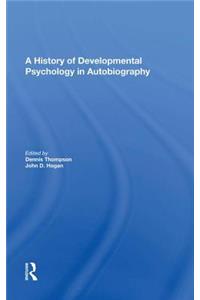 History of Developmental Psychology in Autobiography