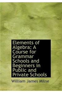 Elements of Algebra