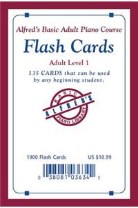 ALFREDS BASIC ADULT FLASH CARDS LEVEL 1