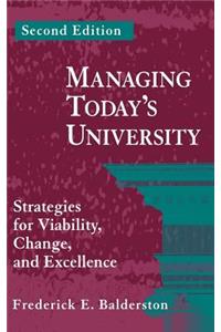 Managing Today's University