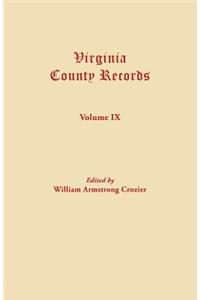 Virginia County Records--Miscellaneous County Records