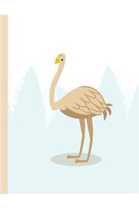 Ostrich Composition notebook