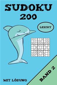 Sudoku 200 Leicht Mit Lösung Band 2