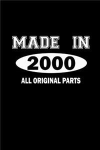 Made In 2000 All Original Parts