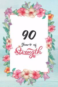 90th Birthday Journal