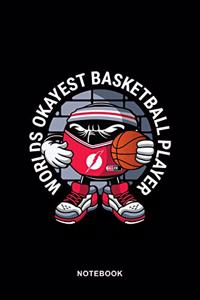 Basketball Sports Art Graphic Notebook