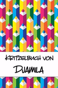 Kritzelbuch von Djamila